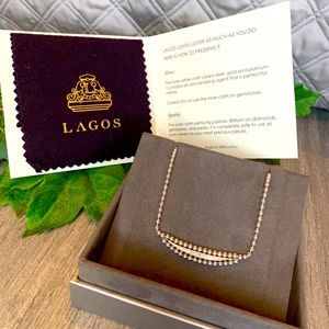 LAGOS Signature Caviar Diamond Necklace